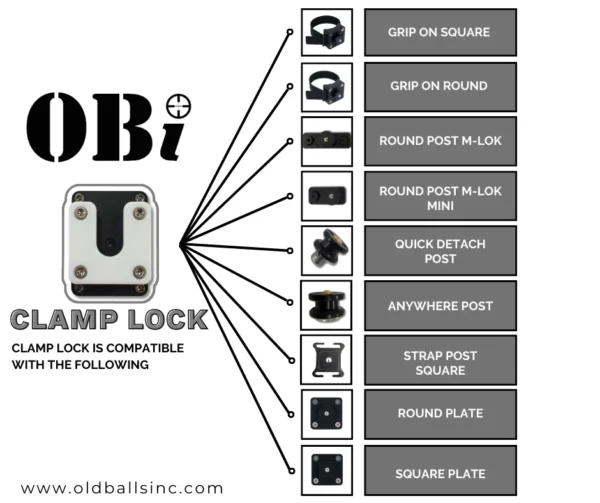 OBi LINK SYSTEM | CLAMP LOCK BLACK – Bild 4