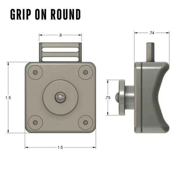 OBi LINK SYSTEM | GRIP ON POST ROUND – Bild 2